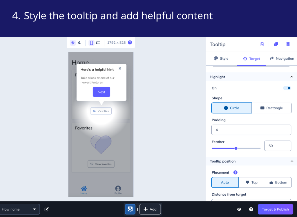 Step 4: Style Tooltip